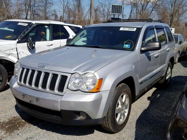 1J4PR4GK4AC146138 - 2010 JEEP GRAND CHER SILVER photo 2