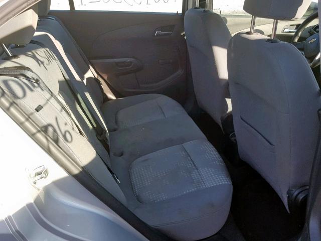 1G1JA5SH4E4197555 - 2014 CHEVROLET SONIC LS 银色 照片 6