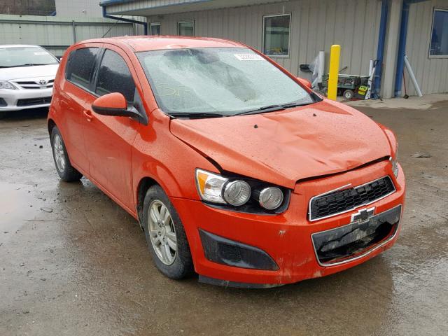 1G1JA6SH8C4203473 - 2012 CHEVROLET SONIC LS ნარინჯისფერი ფოტო 1