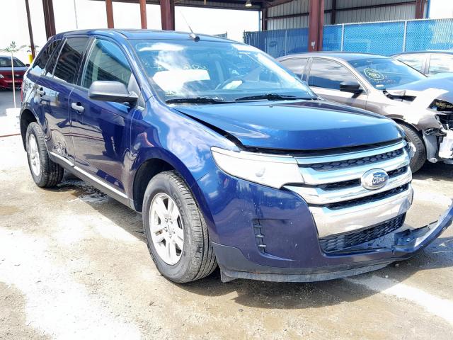 2FMDK3GC4BBB11709 - 2011 FORD EDGE SE BLUE photo 1