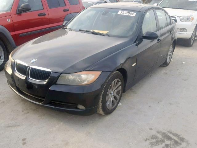 WBAVC53597FZ80155 - 2007 BMW 328 I SULE BLACK photo 2