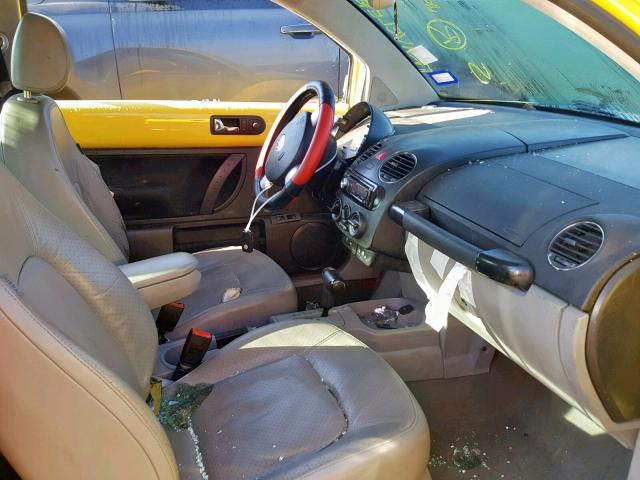 3VWSW31C86M412199 - 2006 VOLKSWAGEN NEW BEETLE ყვითელი ფოტო 5