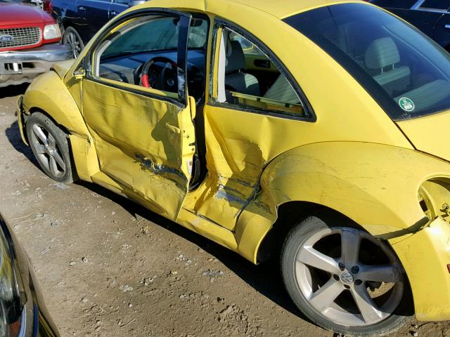 3VWSW31C86M412199 - 2006 VOLKSWAGEN NEW BEETLE ყვითელი ფოტო 9