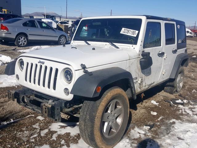 1C4HJWDG1GL297458 - 2016 JEEP WRANGLER UNLIMITED SPORT  photo 2