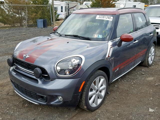 WMWZC5C50GWP49629 - 2016 MINI COOPER S C GRAY photo 2