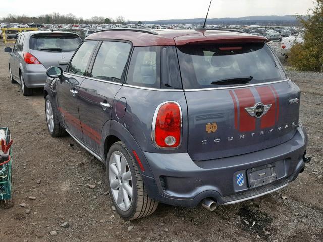 WMWZC5C50GWP49629 - 2016 MINI COOPER S C GRAY photo 3