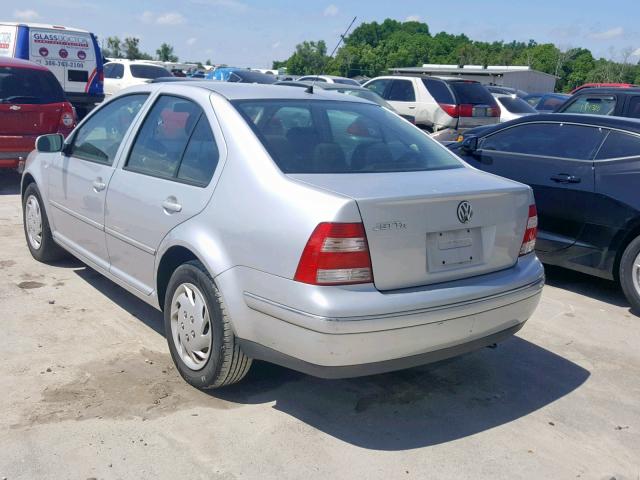 3VWRK69M34M044441 - 2004 VOLKSWAGEN JETTA GL SILVER photo 3