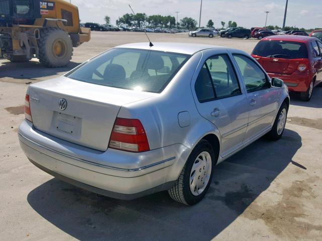 3VWRK69M34M044441 - 2004 VOLKSWAGEN JETTA GL SILVER photo 4