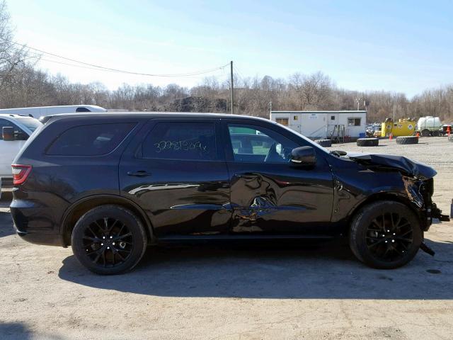 1C4SDJCT6FC101740 - 2015 DODGE DURANGO R/ BLACK photo 9