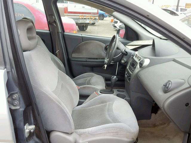 1G8AL52F64Z196404 - 2004 SATURN ION LEVEL SILVER photo 5