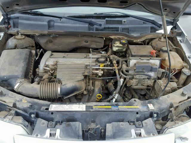 1G8AL52F64Z196404 - 2004 SATURN ION LEVEL SILVER photo 7