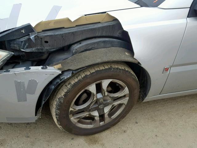 1G8AL52F64Z196404 - 2004 SATURN ION LEVEL SILVER photo 9