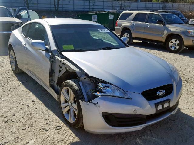 KMHHT6KD6AU027982 - 2010 HYUNDAI GENESIS CO SILVER photo 1