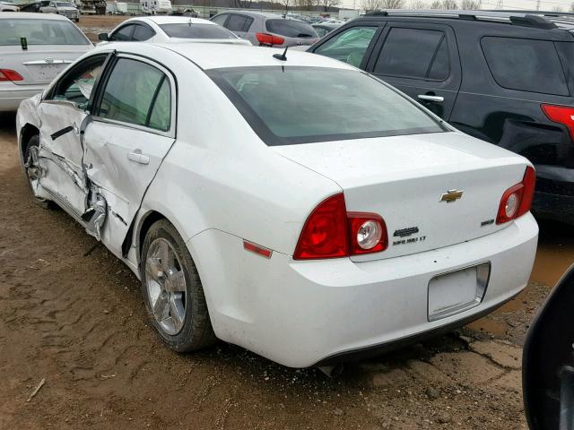 1G1ZD5EUXBF226012 - 2011 CHEVROLET MALIBU 2LT WHITE photo 3