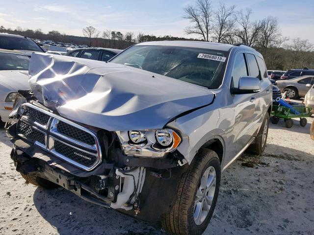 1D4RD4GG6BC604260 - 2011 DODGE DURANGO CR SILVER photo 2