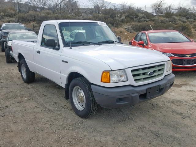 1FTYR10D91PB30630 - 2001 FORD RANGER WHITE photo 1