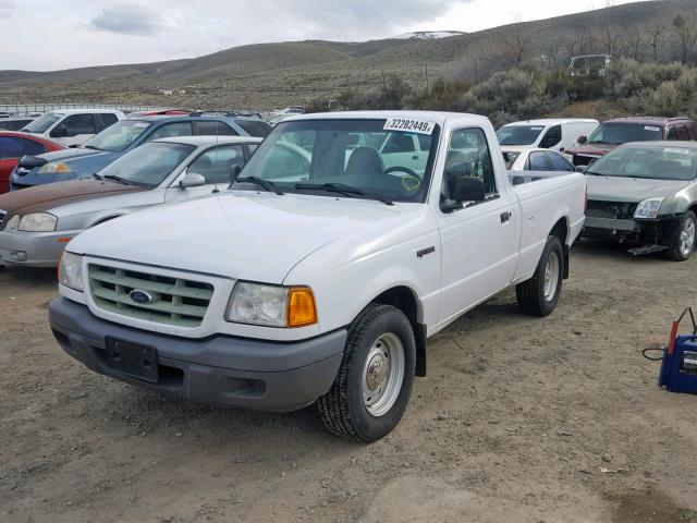 1FTYR10D91PB30630 - 2001 FORD RANGER WHITE photo 2