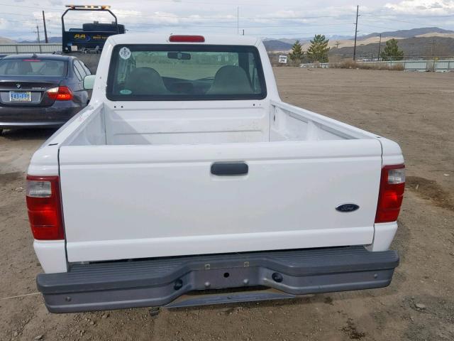 1FTYR10D91PB30630 - 2001 FORD RANGER WHITE photo 6