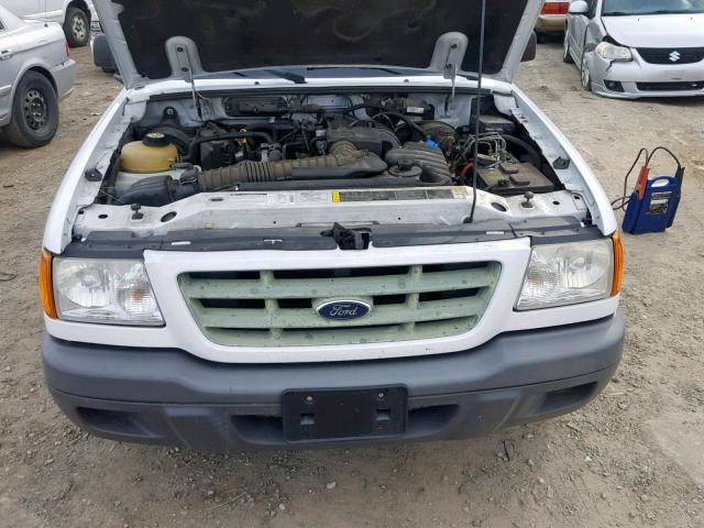 1FTYR10D91PB30630 - 2001 FORD RANGER WHITE photo 7