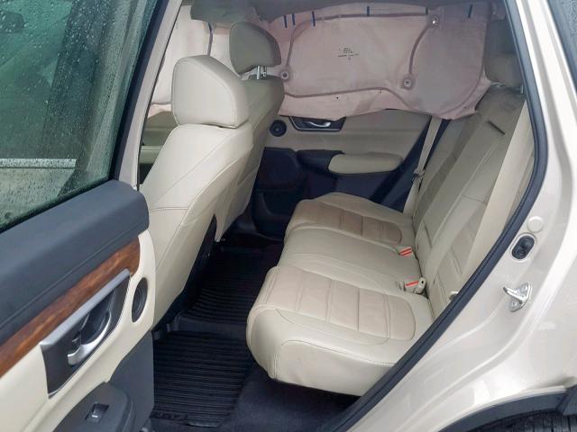 5J6RW2H88HL062486 - 2017 HONDA CR-V EXL BEIGE photo 6