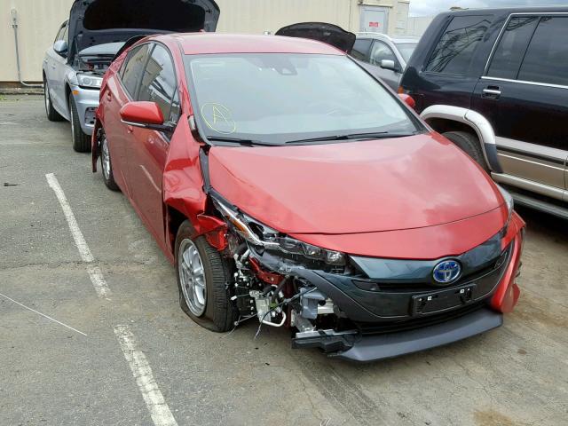 JTDKARFP6J3076627 - 2018 TOYOTA PRIUS PRIM 红色 照片 1