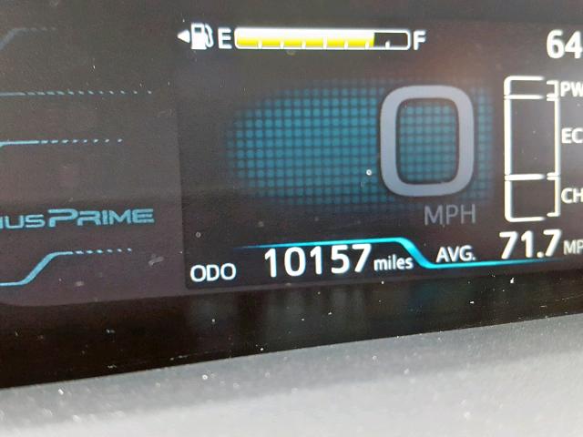 JTDKARFP6J3076627 - 2018 TOYOTA PRIUS PRIM 红色 照片 8