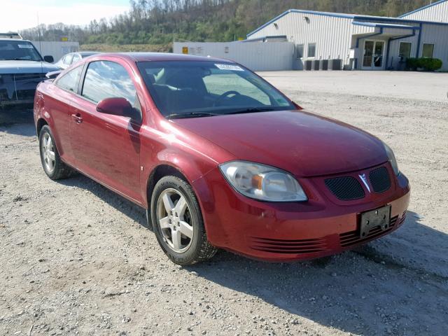 1G2AS18H897257642 - 2009 PONTIAC G5 BURGUNDY photo 1