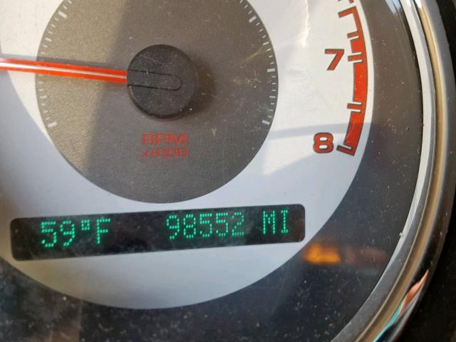 1G2AS18H897257642 - 2009 PONTIAC G5 BURGUNDY photo 8