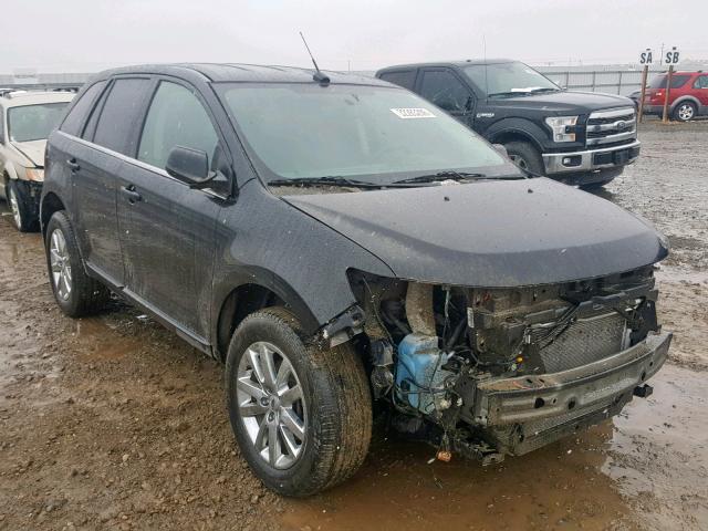 2FMDK4KC2EBA41726 - 2014 FORD EDGE LIMIT BLACK photo 1