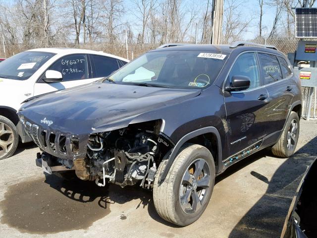 1C4PJMDX6KD102375 - 2019 JEEP CHEROKEE L CHARCOAL photo 2