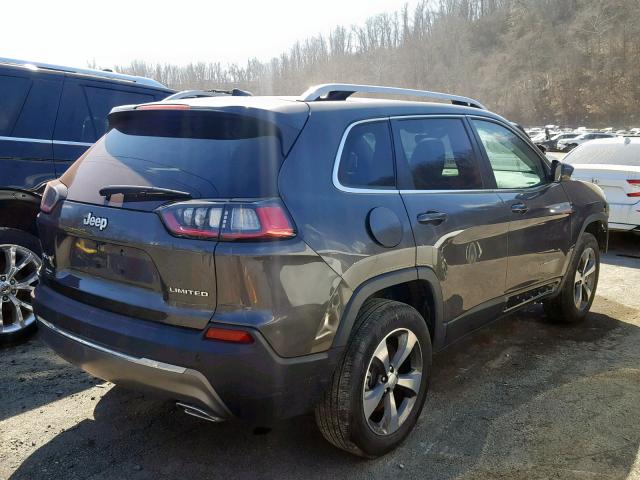 1C4PJMDX6KD102375 - 2019 JEEP CHEROKEE L CHARCOAL photo 4