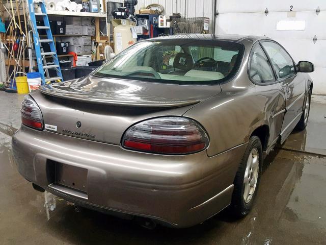 1G2WP12K2XF331099 - 1999 PONTIAC GRAND PRIX BROWN photo 4