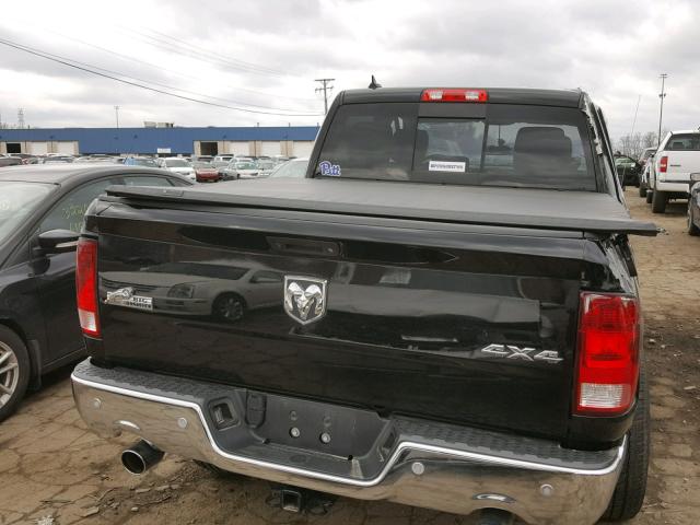 1C6RR7LTXES406124 - 2014 RAM 1500 SLT BLACK photo 6