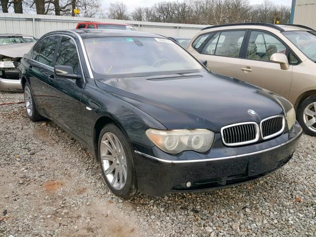 WBAGN63535DS56382 - 2005 BMW 745 LI BLACK photo 1