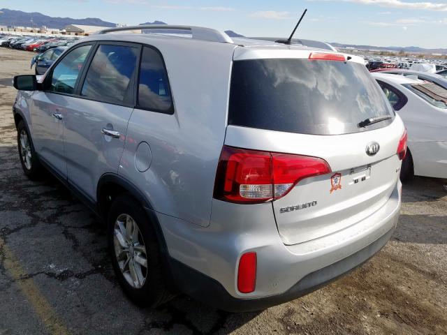 5XYKT4A60EG485252 - 2014 KIA SORENTO LX  photo 3