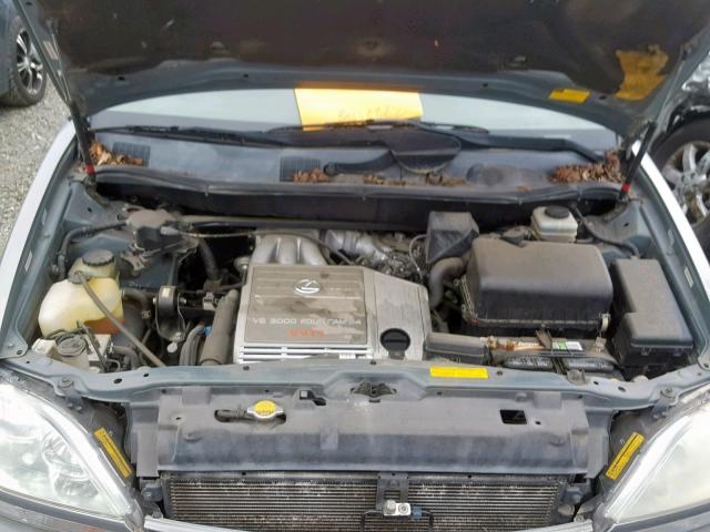 JTJHF10UX10201963 - 2001 LEXUS RX 300 GRAY photo 7