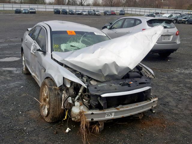 1FAHP2EW1AG139253 - 2010 FORD TAURUS SEL SILVER photo 1