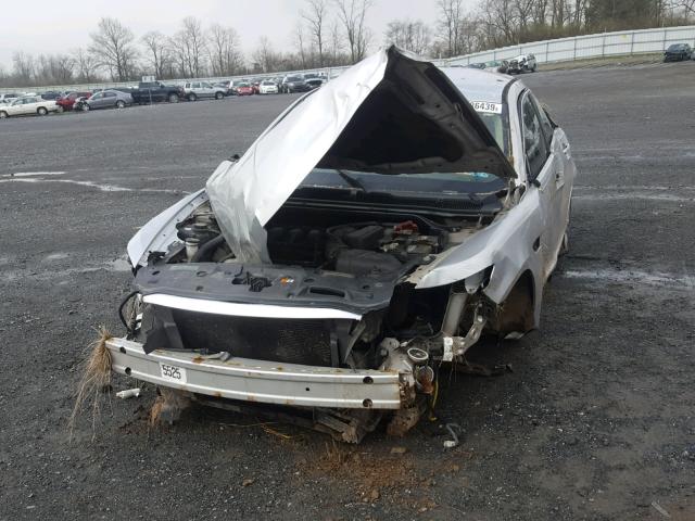 1FAHP2EW1AG139253 - 2010 FORD TAURUS SEL SILVER photo 9