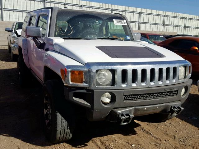 5GTDN136968280531 - 2006 HUMMER H3 WHITE photo 1