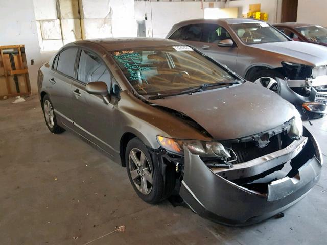 1HGFA16918L011829 - 2008 HONDA CIVIC EXL CHARCOAL photo 1