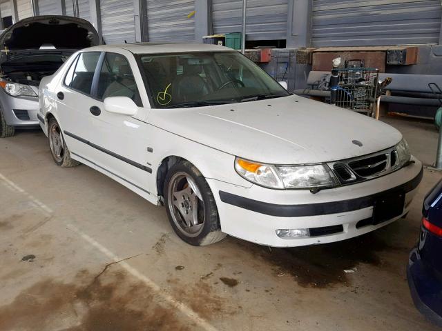 YS3EH48G413049038 - 2001 SAAB 9-5 AERO WHITE photo 1