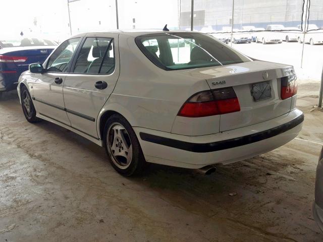 YS3EH48G413049038 - 2001 SAAB 9-5 AERO WHITE photo 3