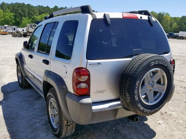 1J4GK38K76W131541 - 2006 JEEP LIBERTY RE SILVER photo 3