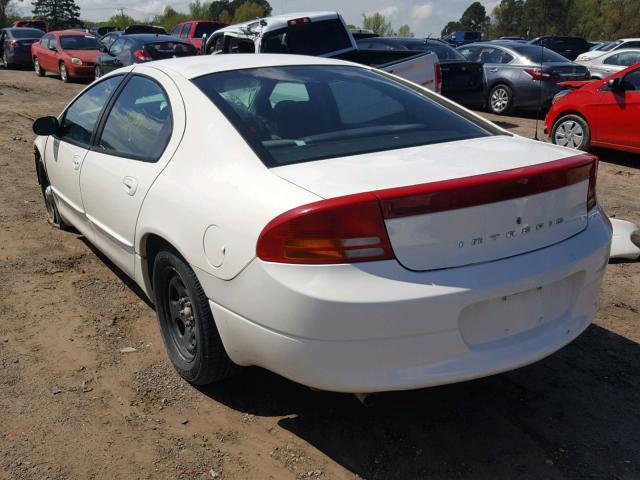 2B3HD46V13H580104 - 2003 DODGE INTREPID S 白色 照片 3