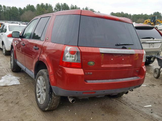 SALFS24N78H031841 - 2008 LAND ROVER LR2 SE TEC RED photo 3