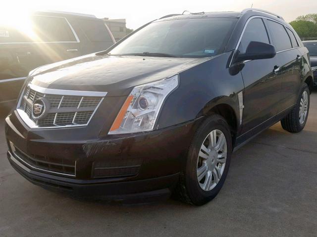 3GYFNAE36CS570936 - 2012 CADILLAC SRX LUXURY BLACK photo 2