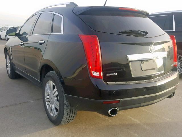 3GYFNAE36CS570936 - 2012 CADILLAC SRX LUXURY BLACK photo 3