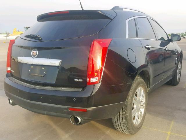 3GYFNAE36CS570936 - 2012 CADILLAC SRX LUXURY BLACK photo 4