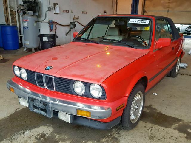 WBABB2314LEC23152 - 1990 BMW 325 IC AUT RED photo 2