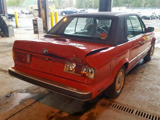 WBABB2314LEC23152 - 1990 BMW 325 IC AUT RED photo 4